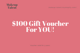 Makeup Talent Gift Card