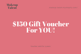 Makeup Talent Gift Card