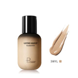 Concealer Professional Makeup Foundation Cream Liquid Natural Camouflage Corrector Woman Face Base For Dark Black Skin People