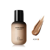 Concealer Professional Makeup Foundation Cream Liquid Natural Camouflage Corrector Woman Face Base For Dark Black Skin People