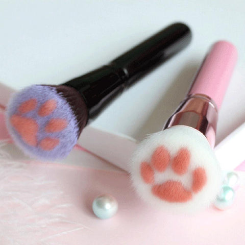 1PC Cat Paw Print Foundation Brush