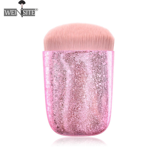 Luxury Frosted Gold Kabuki Brush