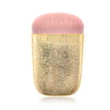 Luxury Frosted Gold Kabuki Brush