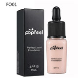 Long lasting foundation with SPF 15