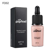 Long lasting foundation with SPF 15
