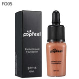 Long lasting foundation with SPF 15