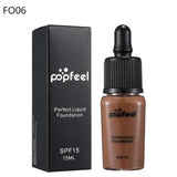 Long lasting foundation with SPF 15