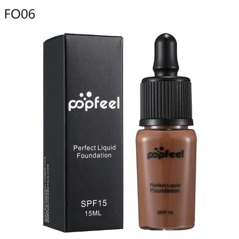 Long lasting foundation with SPF 15