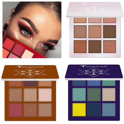 9 Colors Monochromatic Eyeshadow Palettes