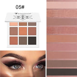 9 Colors Monochromatic Eyeshadow Palettes