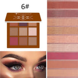 9 Colors Monochromatic Eyeshadow Palettes