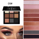 9 Colors Monochromatic Eyeshadow Palettes