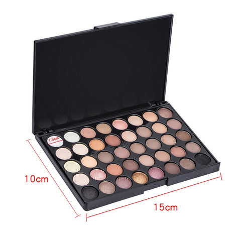 40 Colors Nude Eyeshadow Makeup Palette Set