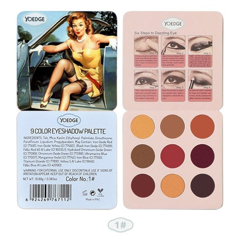 8 Variants Matte Eye Shadow Palette