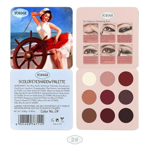 8 Variants Matte Eye Shadow Palette