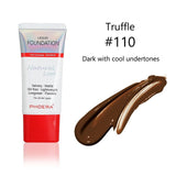 PHOERA 30ml Perfect beauty foundation soft matte base long wear oil Control concealer liquid base cream for woman makeup TSLM1