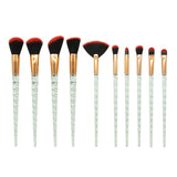 10pcs Unicorn Starter Brush Set