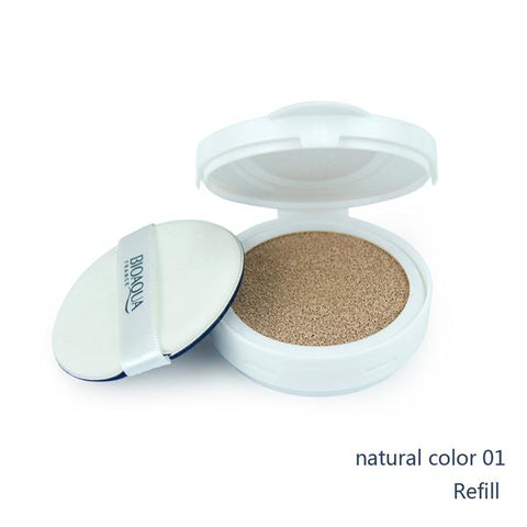 Women Cream Pro Air Cushion BB Cream Concealer Moisturizing Foundation Nude Makeup Bare Strong Whitening Face Beauty Makeup