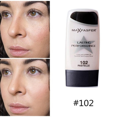 Women Foundation Soft Matte Long Wear Oil Control Concealer Liquid Foundation Cream