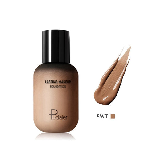Concealer Professional Makeup Foundation Cream Liquid Natural Camouflage Corrector Woman Face Base For Dark Black Skin People