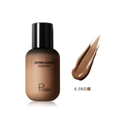 Concealer Professional Makeup Foundation Cream Liquid Natural Camouflage Corrector Woman Face Base For Dark Black Skin People